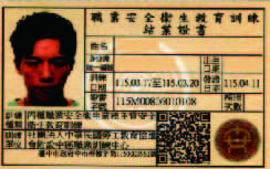 王士凱專業訓練證書
